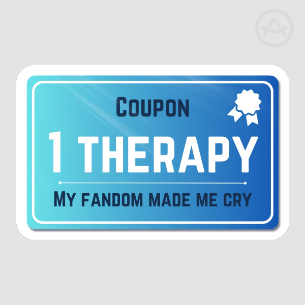Therapy Coupon Sticker