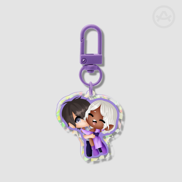 Deya & Malik Dancing Chibi Keychain – Edition
