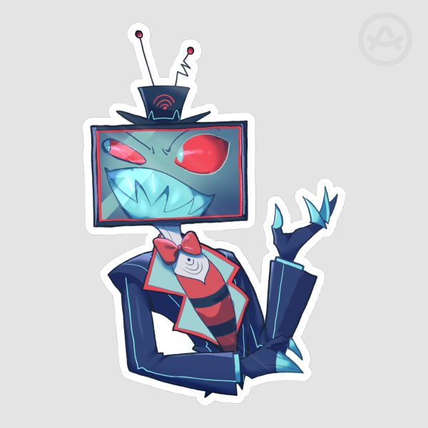 Vox Hazbin Sticker