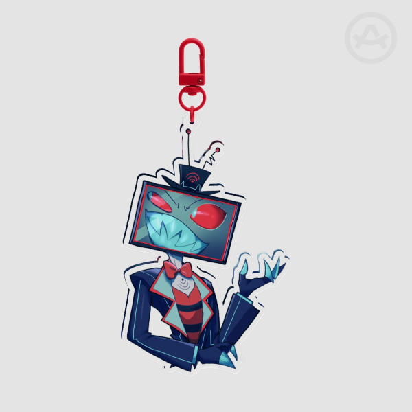 Vox Hazbin Keychain