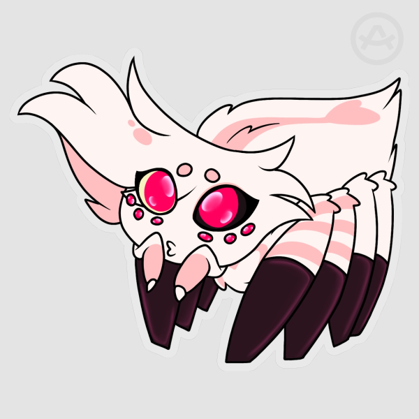 Angel Dust Spider Vinyl Sticker