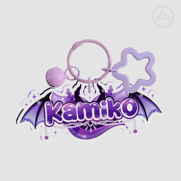 Kamiko's Logo Keychain