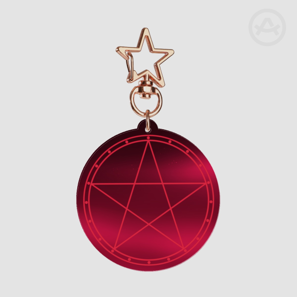 Hazbin Hotel Sky Pentagram [Acrylic Keychain]
