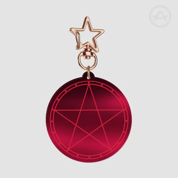 Hazbin Hotel Sky Pentagram [Acrylic Keychain]