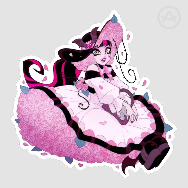 Vampire Bouquet Sticker