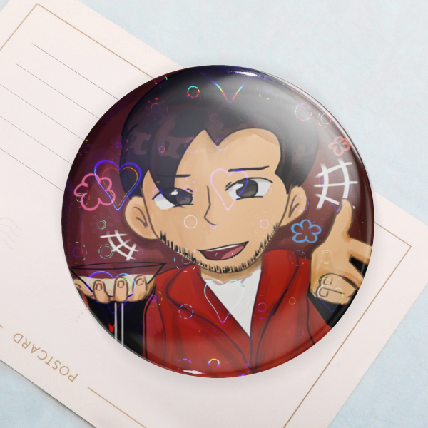 The Actor Pin Badge