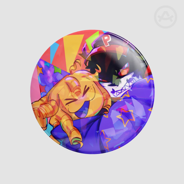 frienemies Badge (Button Pin)