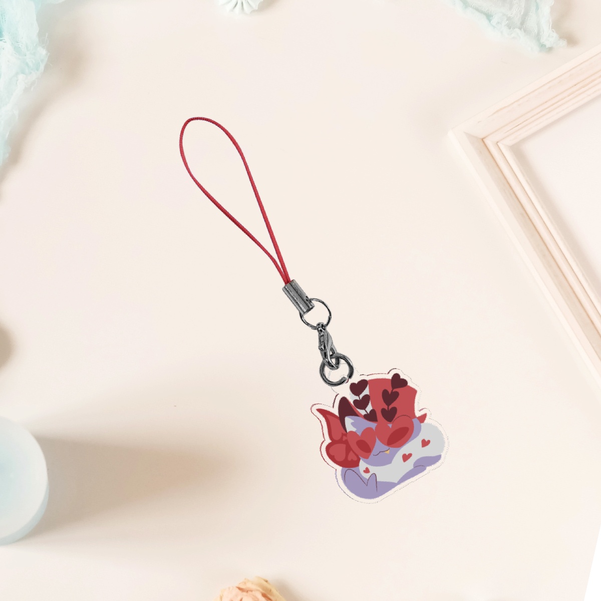 Kitty Phonestrap Valentino