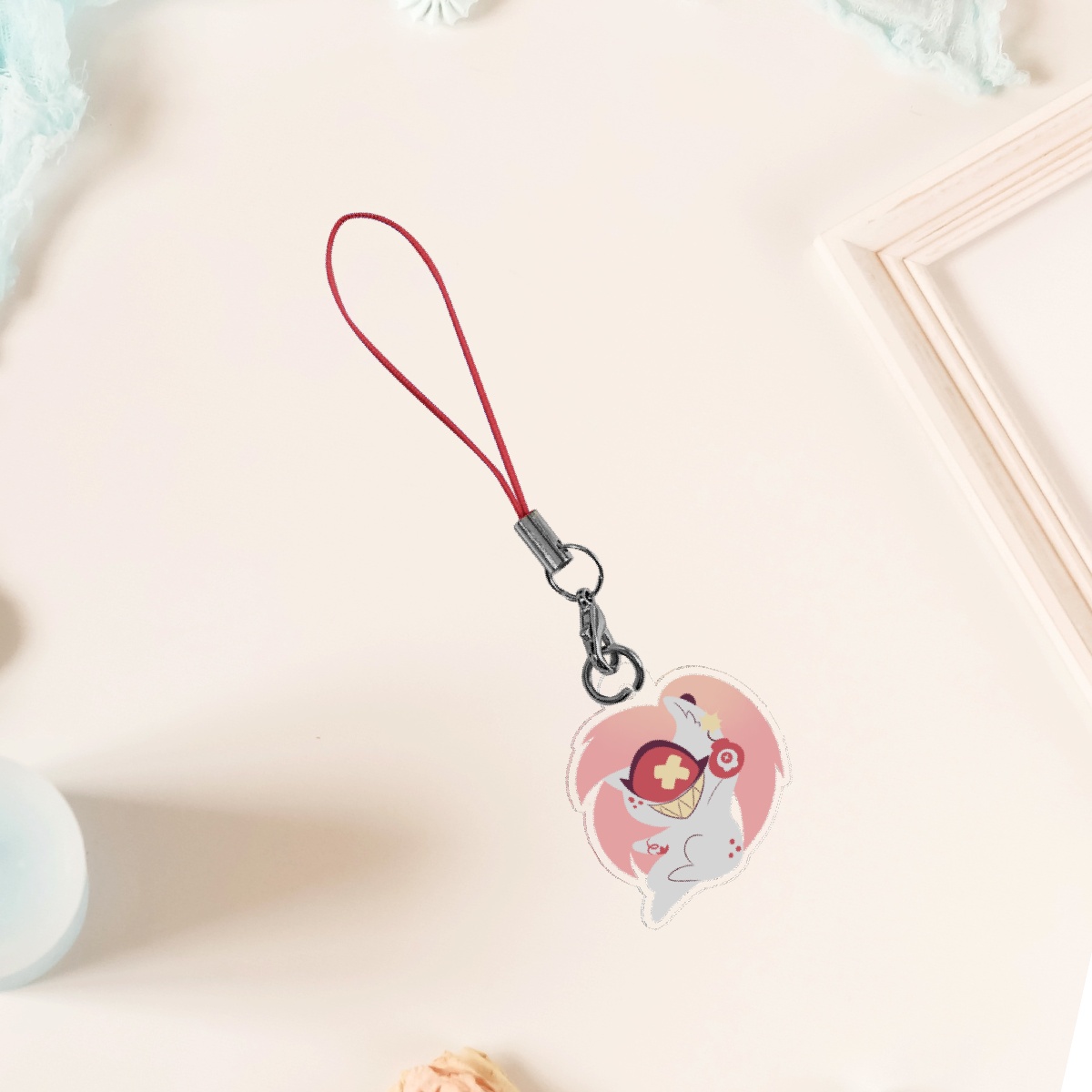 Kitty Phonestrap Cherry