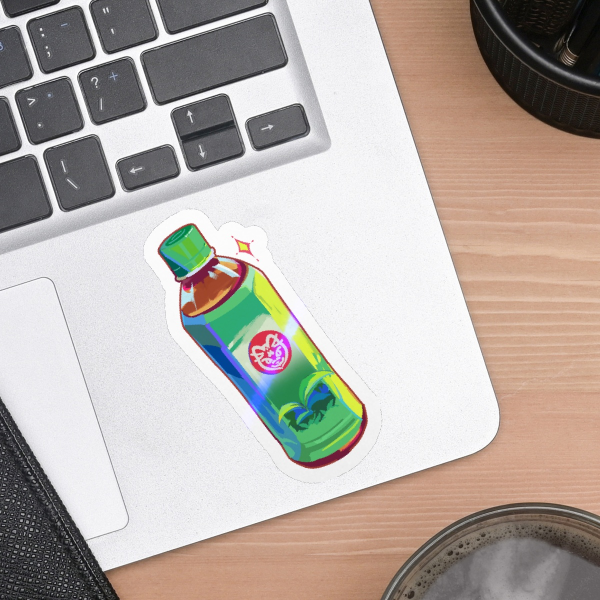 Green Tea Sticker