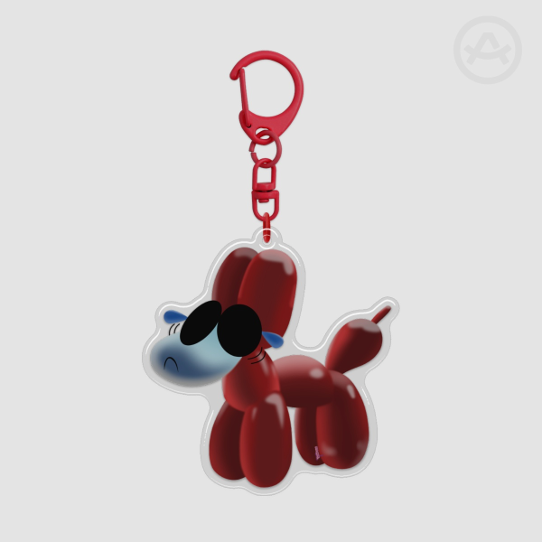 [TADC] Balloon Animal Gangle Epoxy Keychain