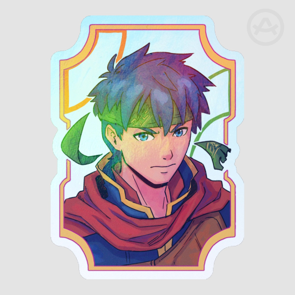 Ike (PoR) Die Cut Stickers