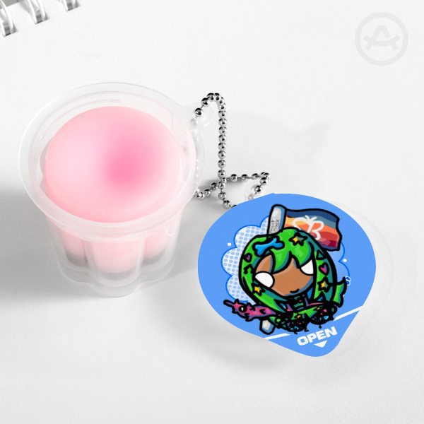 Jayden ADHD Pride Jelly Keychain