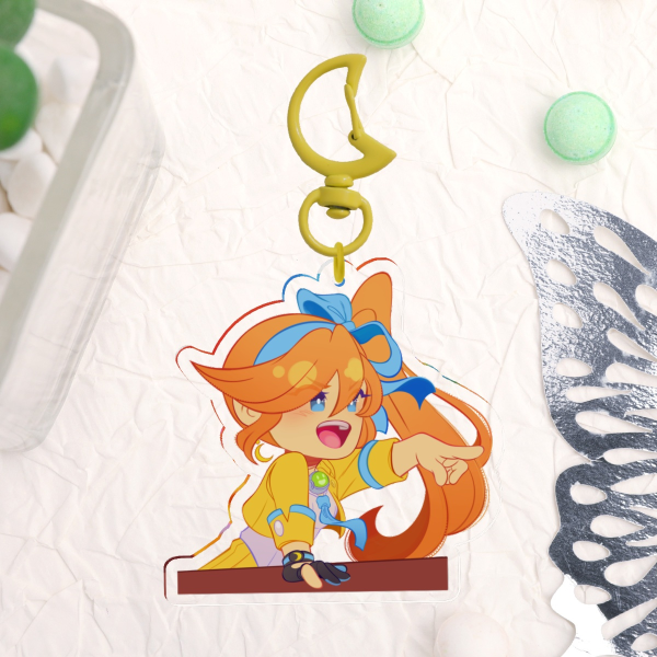 Objection! Athena Cykes Keychain