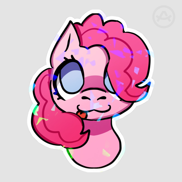 Colored Edge Die Cut Stickers