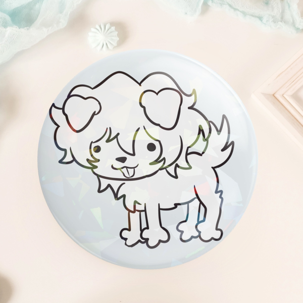3- Inch Dumb Puppy Pin