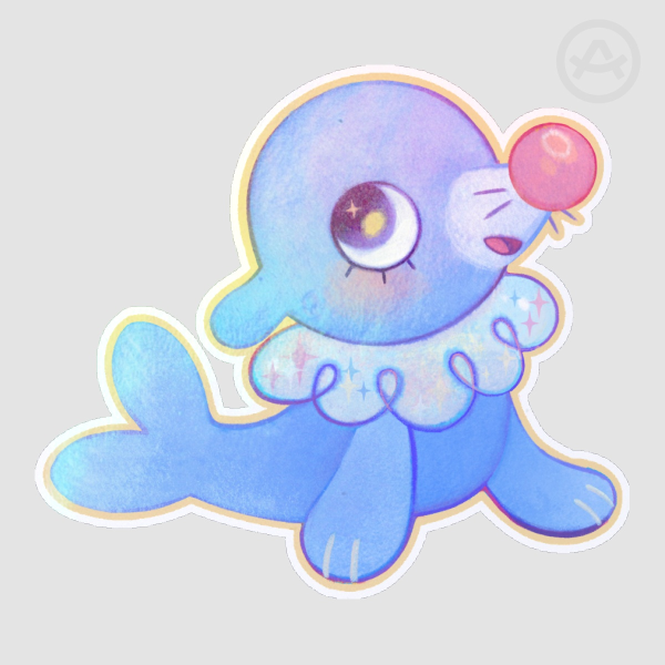 [Pokemon] Popplio Holo Sticker