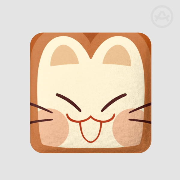 Loafykins Plush Pin (Smiling)