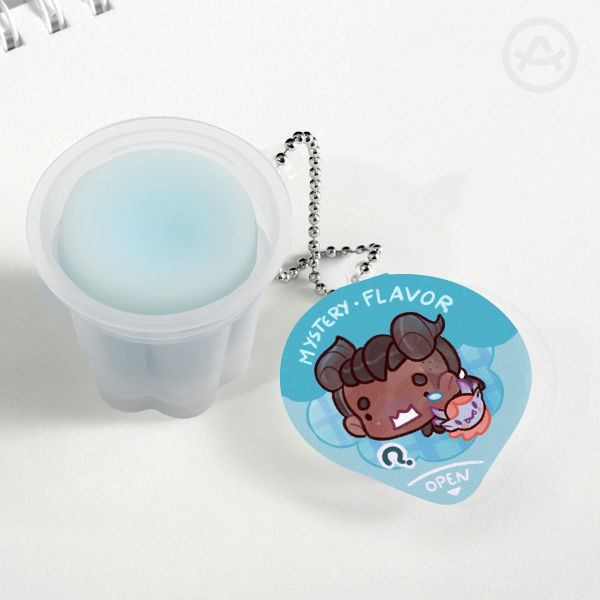 Mystery Flavor??? - Squishy Pudding Keychains