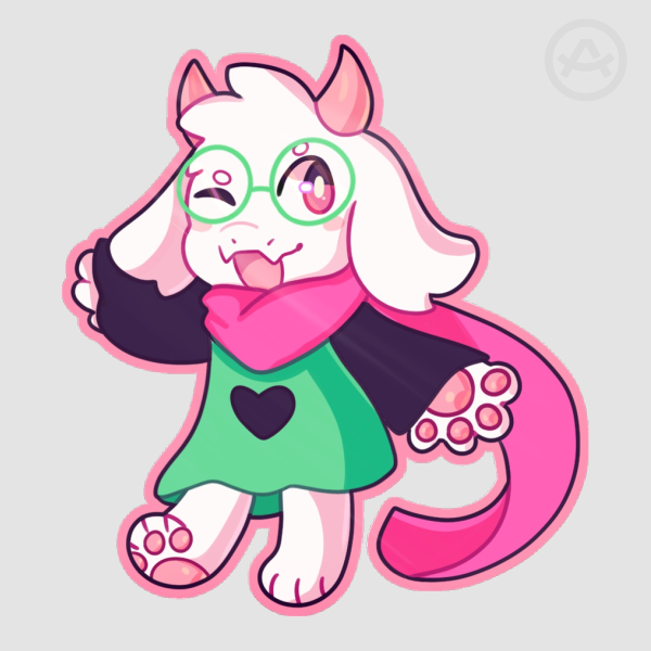 Ralsei Stickers