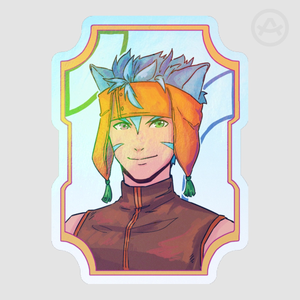 Ranulf Die Cut Stickers