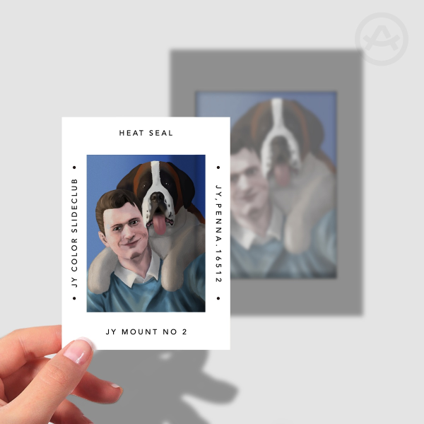 Connor and Sumo-DBH Polaroid Photocard- 2.55x3.54"(65*90mm)