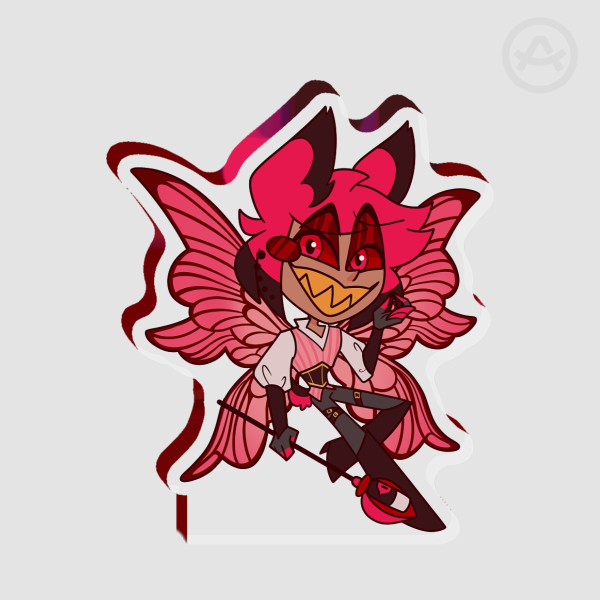 Hazbin hotel Alastor Thick Acrylic Stand