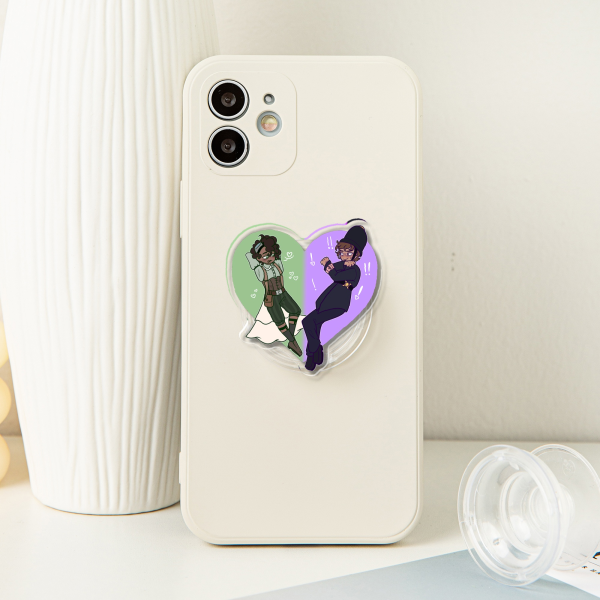 Bloody Delights - Kalin and Wilkes || Ship Phone Charm