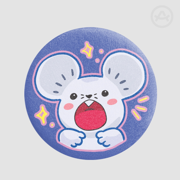 Tandemaus Plush Badges