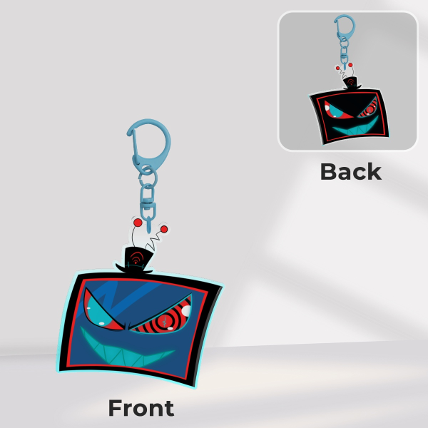 Double-Sided Hypno Vox Acrylic Keychain