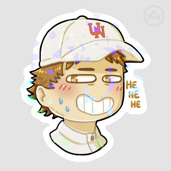 [Big Windup] Mihashi hehehe - Sticker