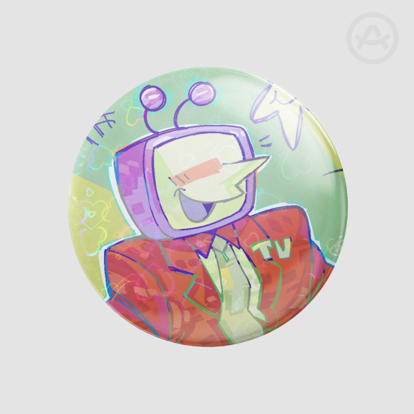 Tenna Round Badges (Button Pins)