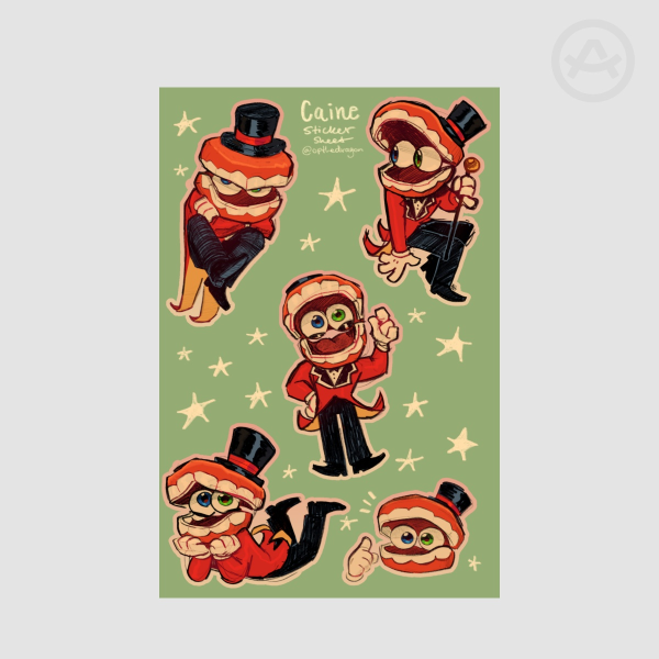 Caine Sticker Sheet