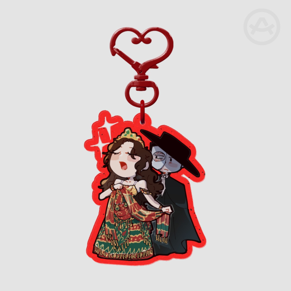 [Phantom of the Opera] Christine Daae and the Phantom Acrylic Keychain