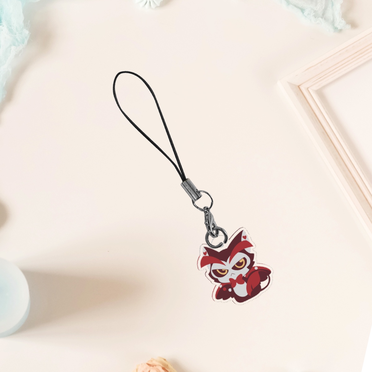Kitty Phonestrap Husk