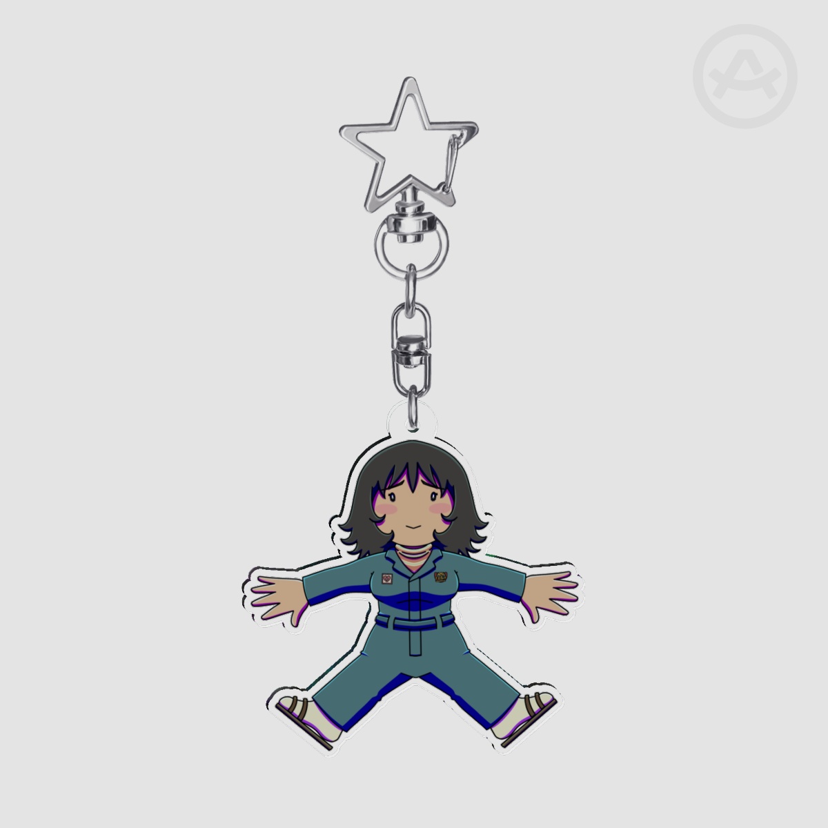 Anya Clear Acrylic Keychains