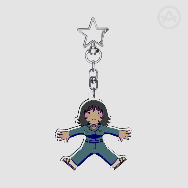 Anya Clear Acrylic Keychains