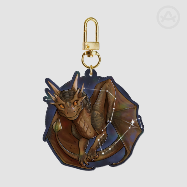 DRACO Clear Acrylic Keychain