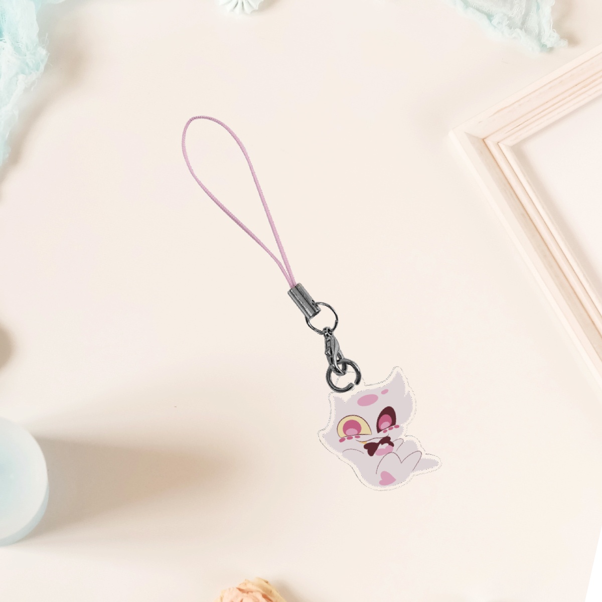 Kitty Phonestrap Angel