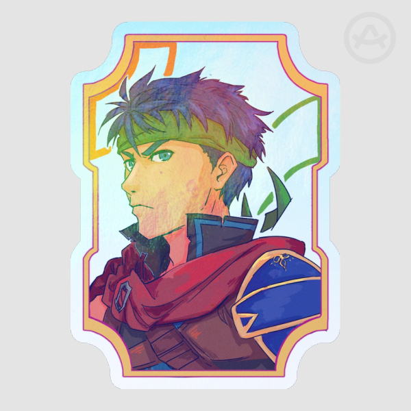 Ike (RD) Die Cut Stickers