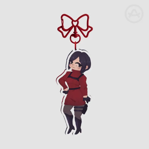 Ada wong RE4 Keychain