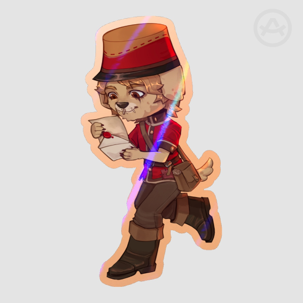 Dog Victor Sticker