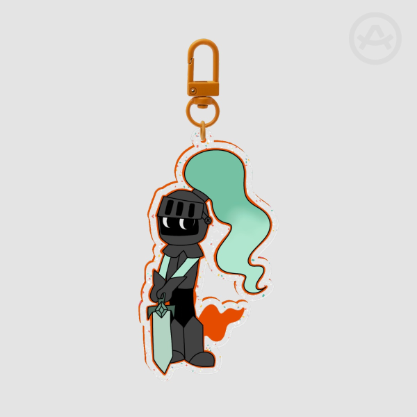 Soulvester Glitter Keychain