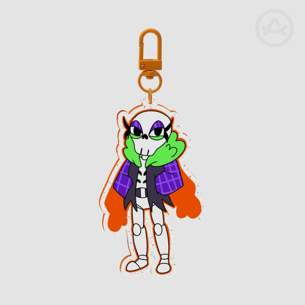 Ribecca Glitter Keychain
