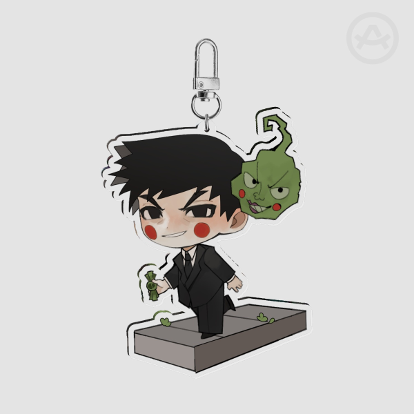 Ekubo Clear Acrylic Keychain