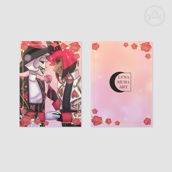 RadioRose Valentine's Day Card