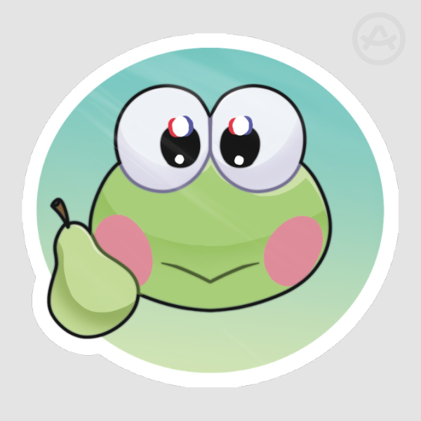 Keropi Sanrio Die Cut Sticker
