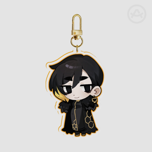Binah Clear Acrylic Keychain