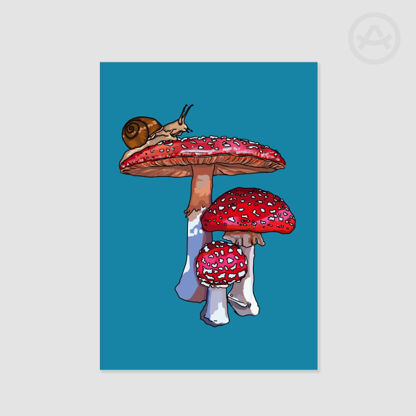 mushroom print