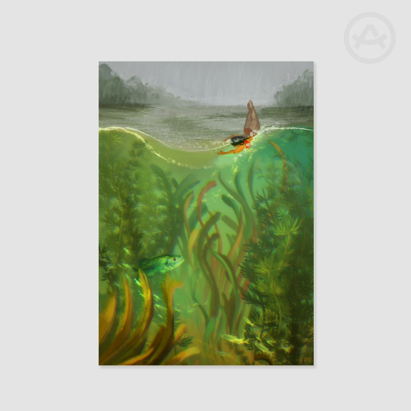 Dive In - Poster Print L (29.7*42 cm)